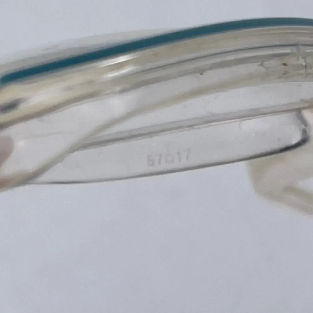 Grasset Bijou Women Eyeglasses Frame Clear Blue Plastic Cat Eye Full Rim 57-17mm